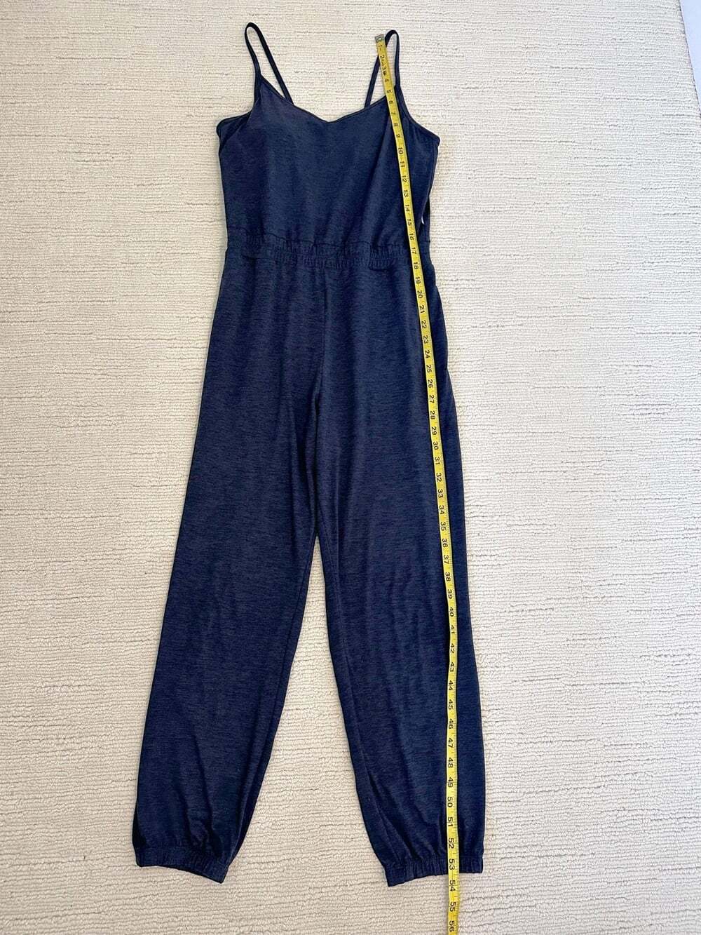 VUORI Lux Size M Navy Blue Jogger Jumpsuit Athleisure Travel Comfy - Picture 7 of 14